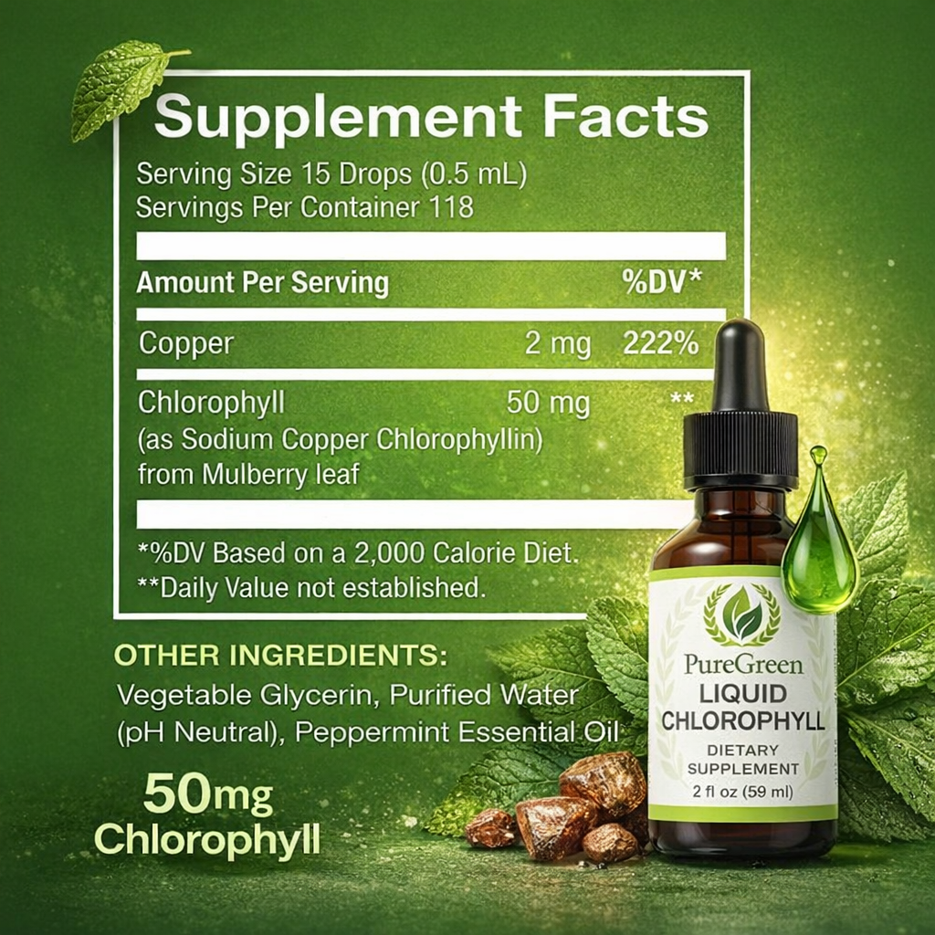 PureGreen Liquid Chlorophyll